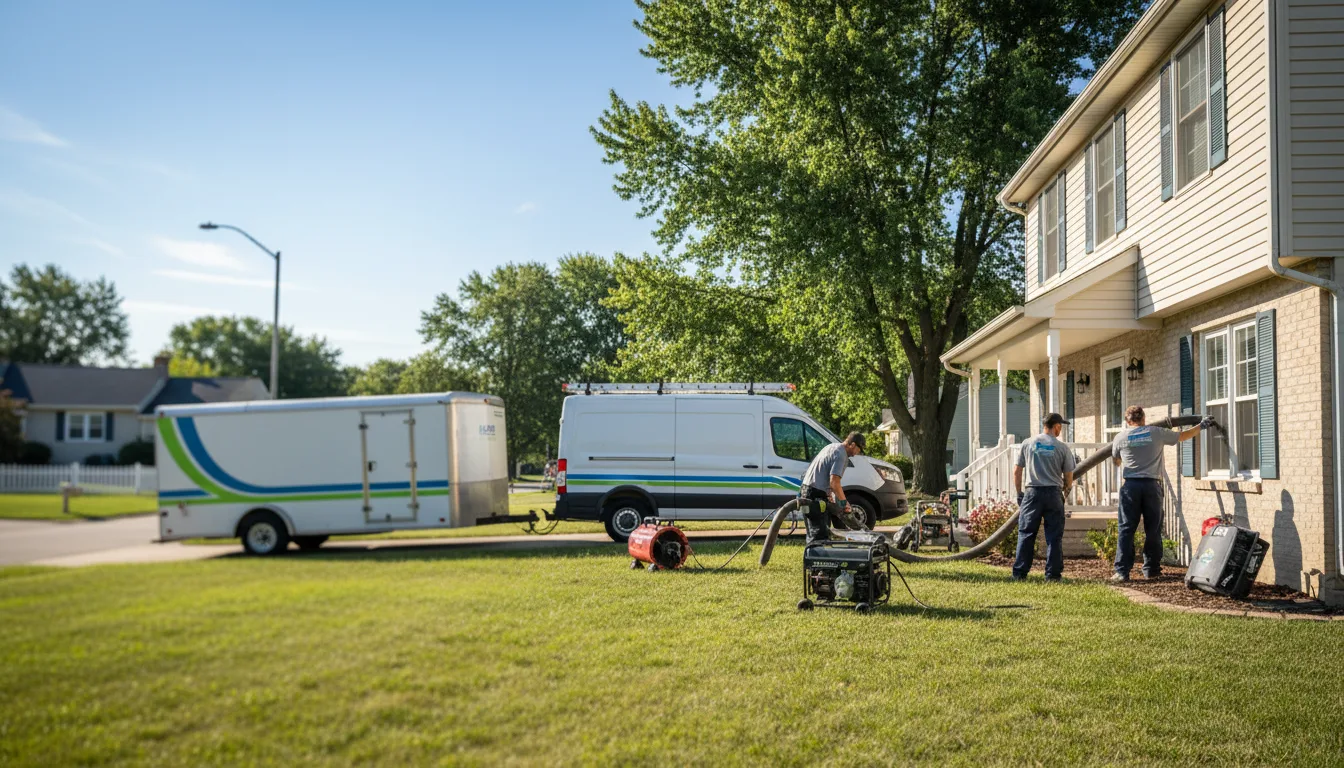 Flooded Basement Restoration And Cleanup With Repair in Capitol, MT near me